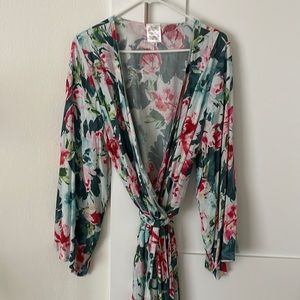 Plum Pretty Sugar robe